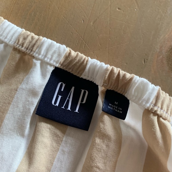 Gap Maxi Dress beige and white stripe - Picture 7 of 9